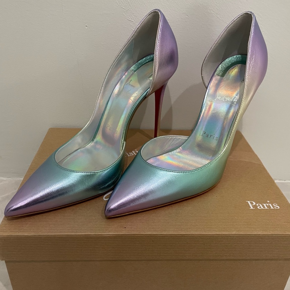 Christian Louboutin Iriza 100 Multi Color Size 39